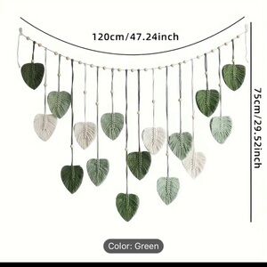 Boho Leaf Wall Hanging